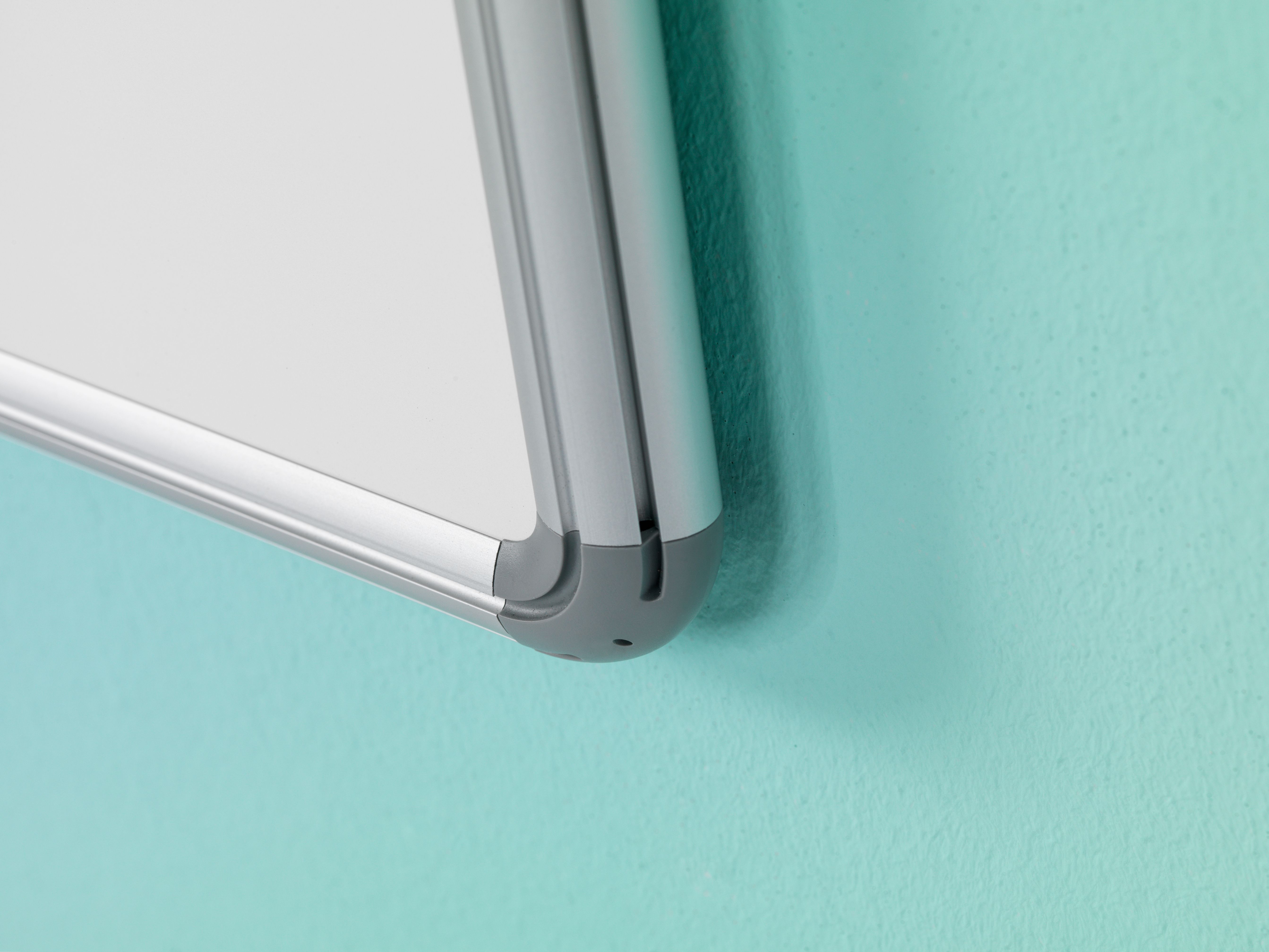 Whitebord Design profiel 16mm, emailstaal wit - 45x60 cm