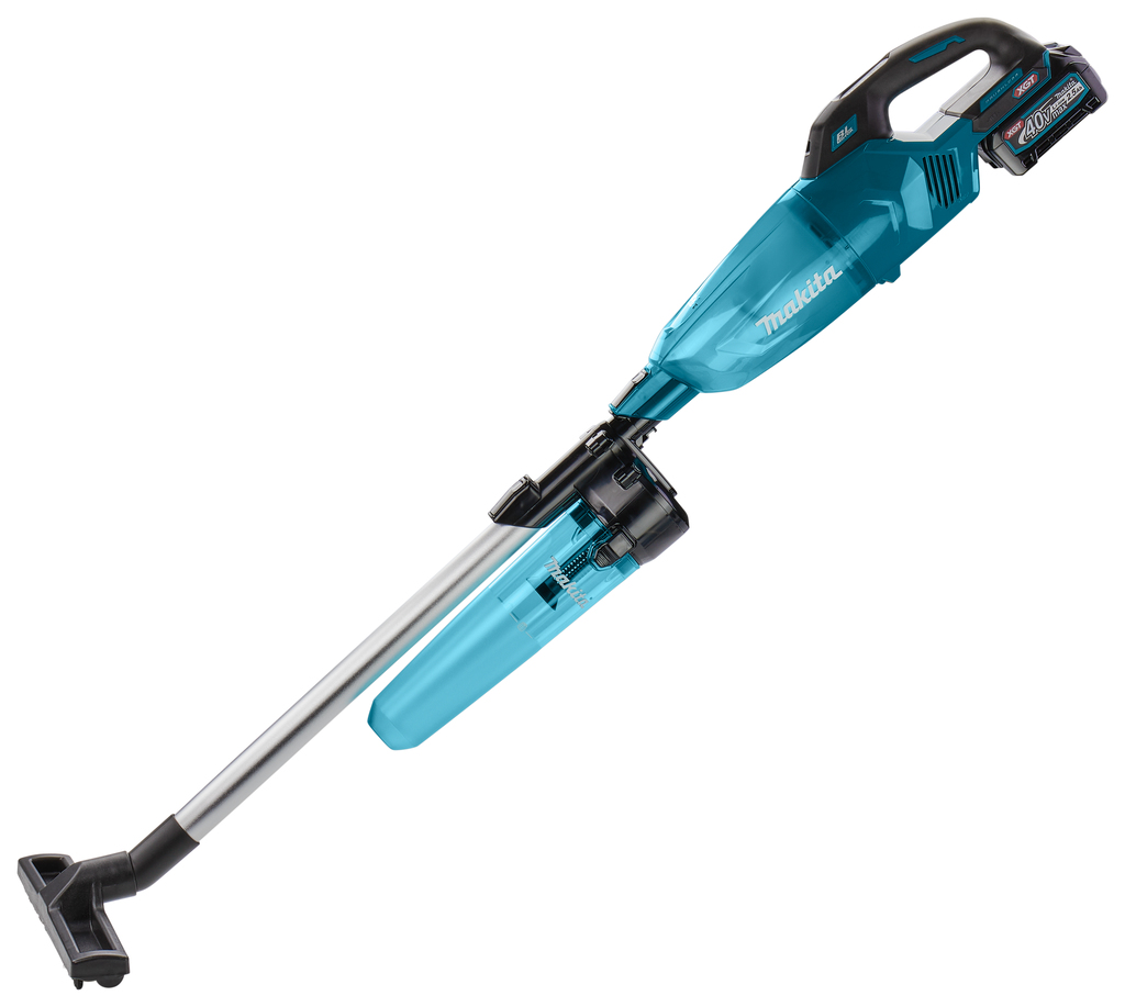 Makita 40 V Max Steelstofzuiger Blauw