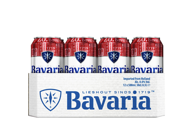 Bier Bavaria 0.0% blik 330ml