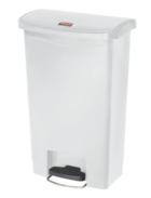 Rubbermaid Slim Jim Afvalbak 50ltr Wit per stuk