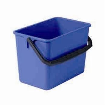 Ecolab Emmer Werkwagen 6 liter Blauw per stuk