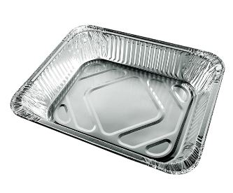 Aluminium Bak 3600ml Gastronorm 32x26x6cm doos10st