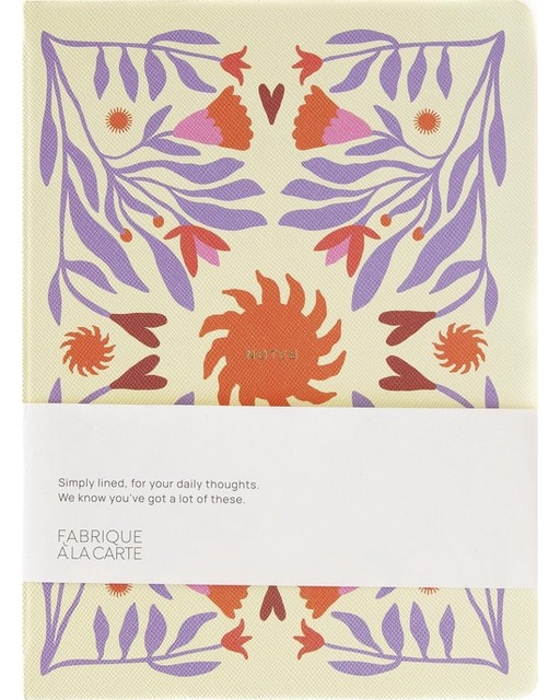 Notitieboek A-Journal Fabrique Palmtree Pink lijn