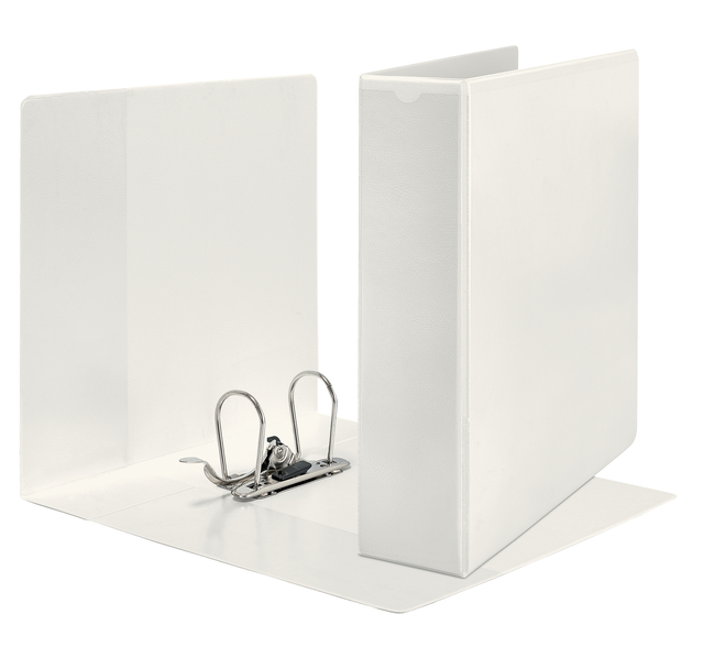 binders, ring binder, white binder, three-ring binder, binder clips