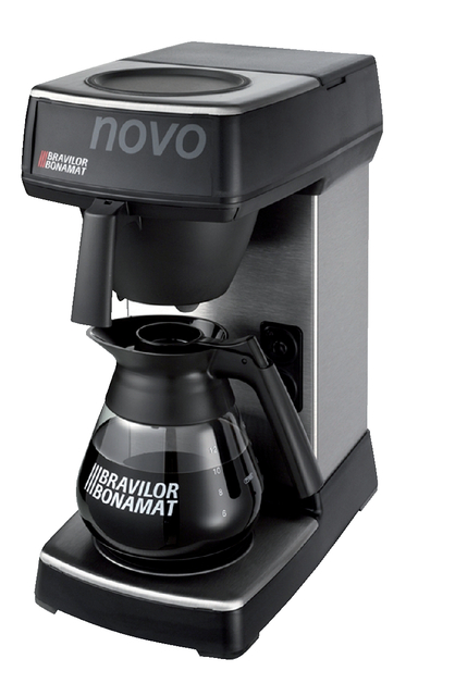 Koffiezetapparaat Bravilor Novo inclusief glazen kan