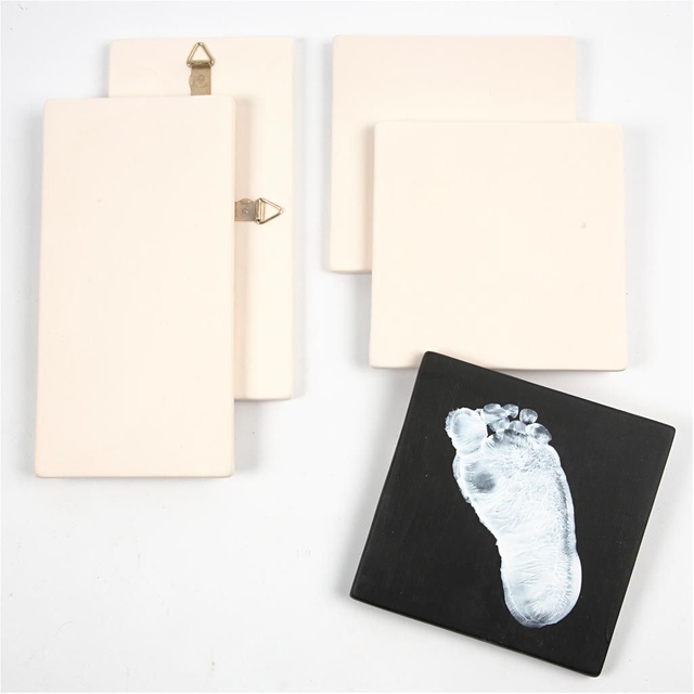 triptych, coaster, footprint, tile, set