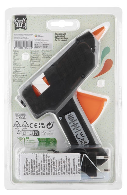 Lijmpistool Craft ID inclusief 2 lijmpatronen