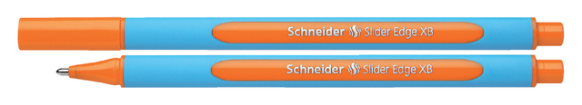 Balpen Schneider Slider Edge extra breed oranje