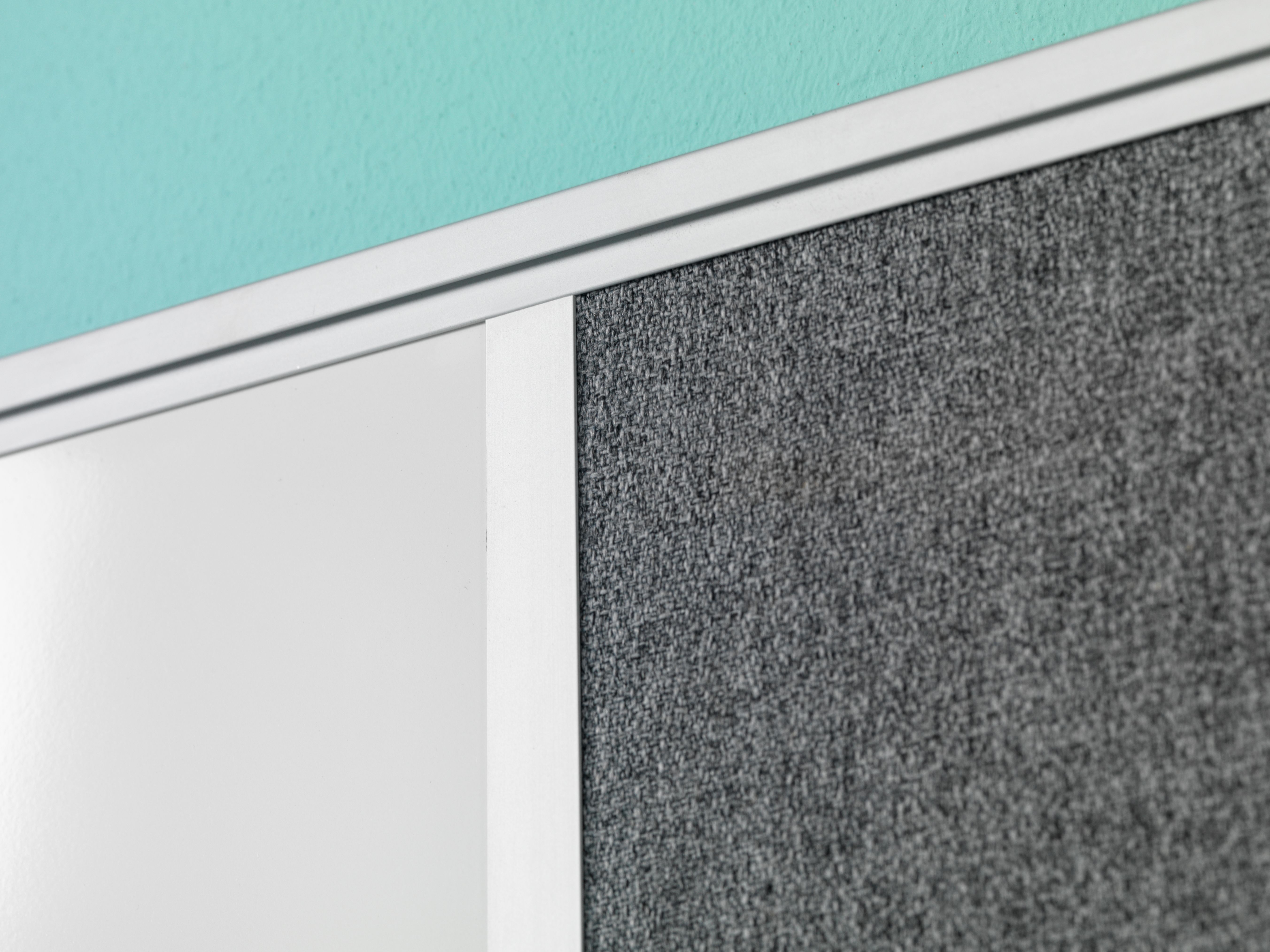 Combibord, softline profiel - 60x90 cm