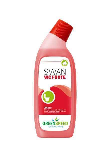 Toiletreiniger Greenspeed Swan WC Forte 750ml rood