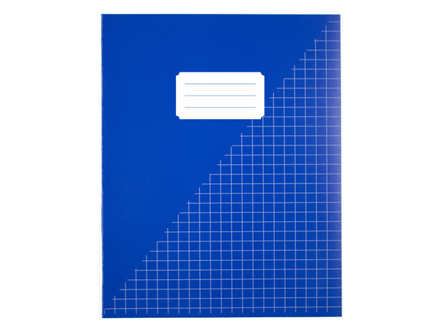 notitieblok, blauw, rasterpatroon, label, omslag