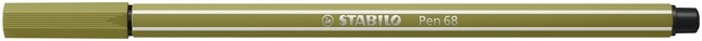 Viltstift STABILO Pen 68/37 medium moddergroen