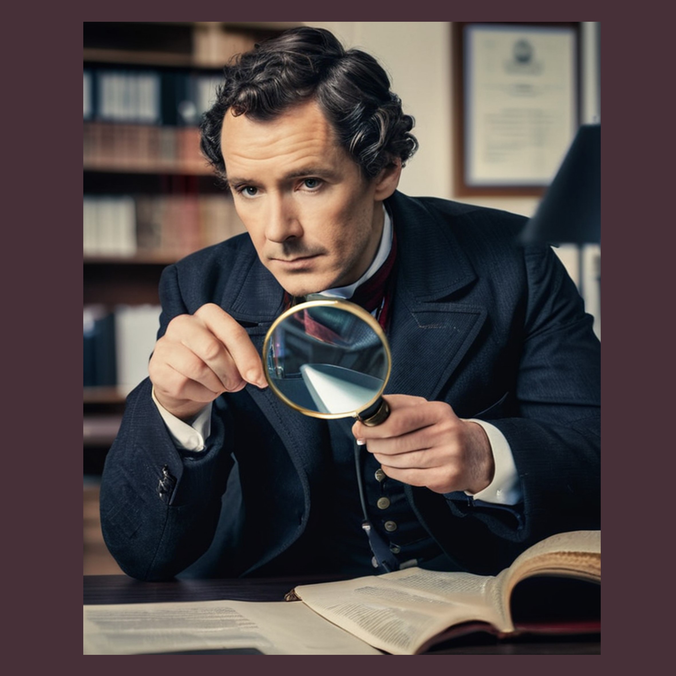 Vergrootglas op kantoor: essentieel gereedschap voor precisie en detail Vergrootglas op kantoor: essentieel gereedschap voor precisie en detail