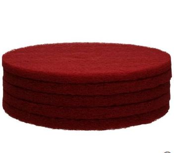 3M Vloerpad 17inch Rood per 5 stuks