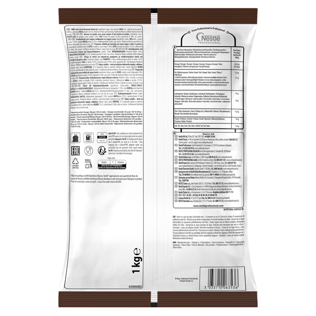 koffie, 1 kg, verpakking, kruimelmateriaal, nee