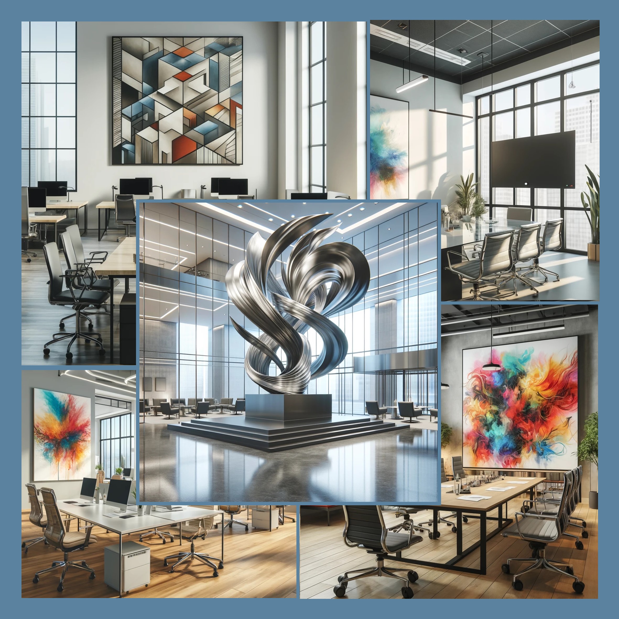 De kracht van kunst op kantoor De kracht van kunst op kantoor