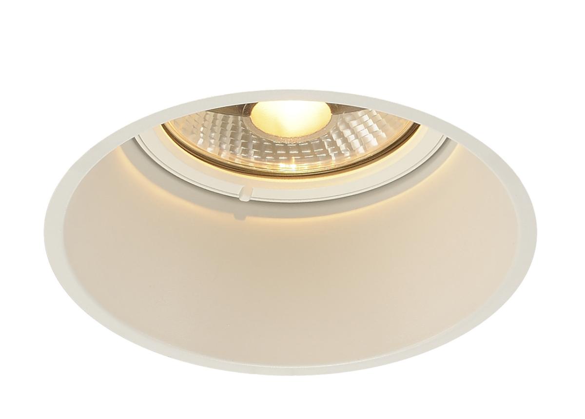 inbouwspot, dimbaar, led, cirkelvormig, warm wit