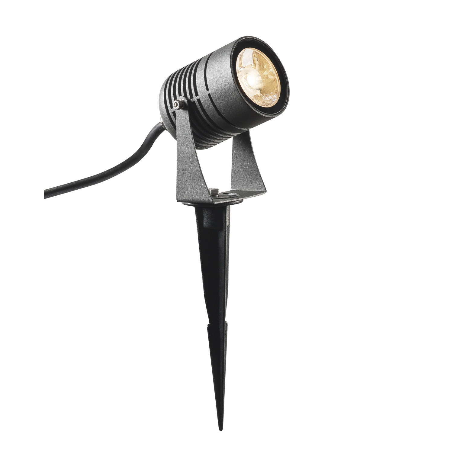 LED SPIKE antraciet 1xLED 3000K