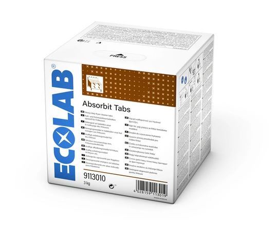 Ecolab Absorbit Tabs Reinigingstabletten Oven doos 3kg