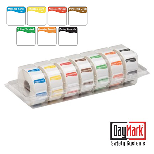 Daymark Dispenserbox Oplosbare label per box