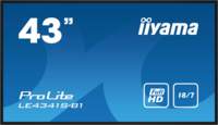 iiyama LE4341S-B1 beeldkrant Digitale signage flatscreen 108 cm (42.5") LCD 350 cd/m² Full HD Zwart 18/7
