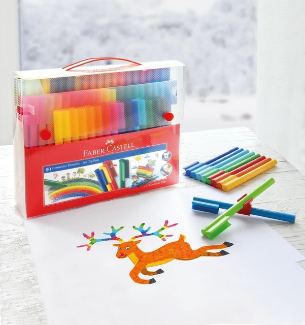 markers, colored markers, felt-tip pens, art supplies, colorful set