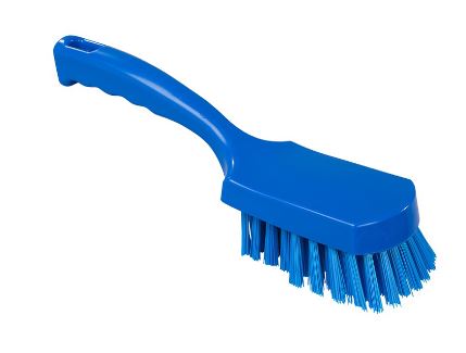 Ecolab Werkborstel 275x70_35mm hard Blauw per stuk