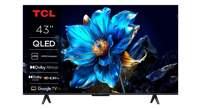 TCL 43P79K | 43" 4K Ultra HD QLED Smart TV | Google TV | Dolby Vision | 60Hz (2025)