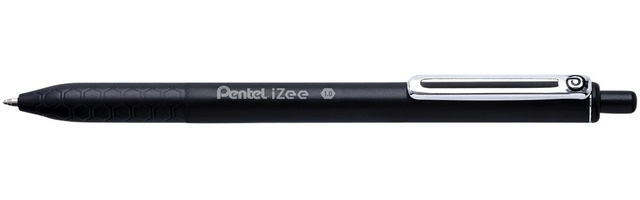 mechanical pencil, pentel, retractable, black, clip