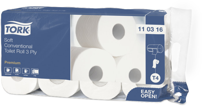 Tork Toiletrol Extra Zacht Conventional 3lgs T472x30mtr
