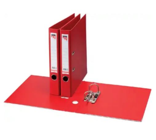 Ordner Quantore A4 50mm PP rood per stuk