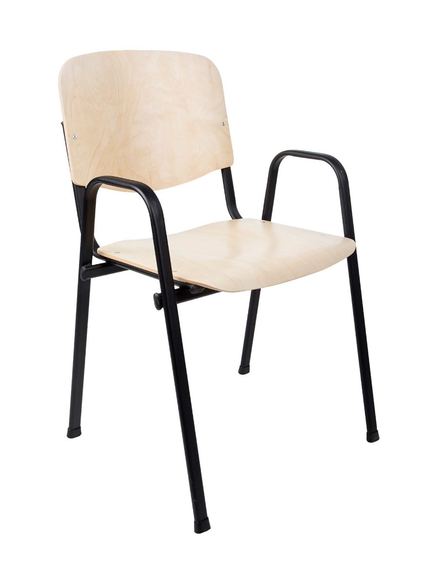 MILOS-Hout-Hout-Zwart frame