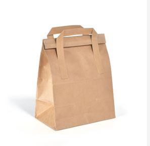 Take-away bag kraft 18x11x265 500 st