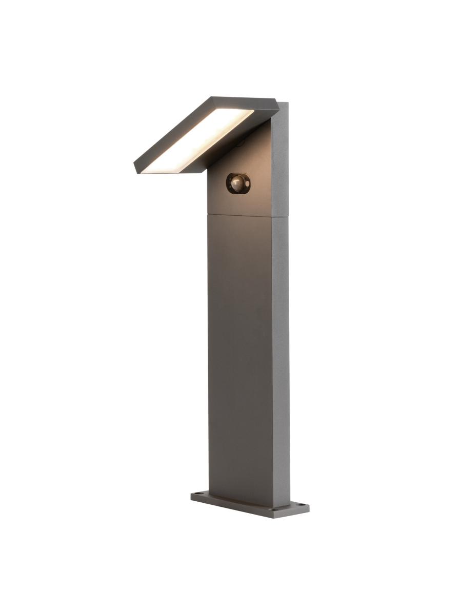 outdoor, lamp, grijze, staander, strijklicht