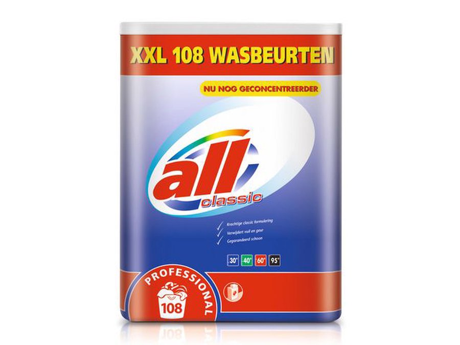 All professional classic waspoeder 756kg.