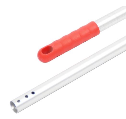 Steel alu 235 mm 150cm grip rood 3 gaten 30st