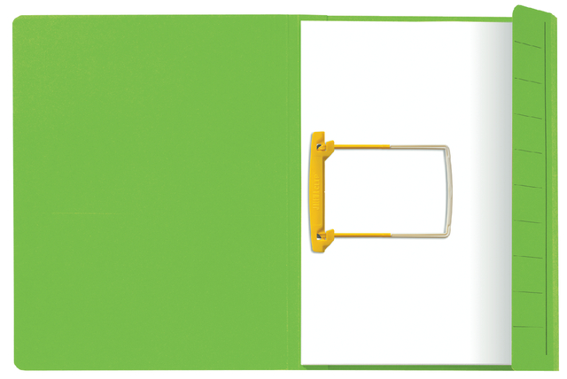Clipmap Secolor A4 100% gerecycled karton 250gr groen verpakt per 50 stuks