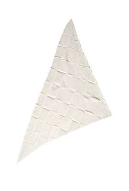 papier, driehoek, tessellatie, weinig kleur, kale vorm