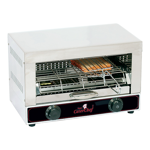 EMGA CaterChef Tosti apparaat RVS 3 kl.