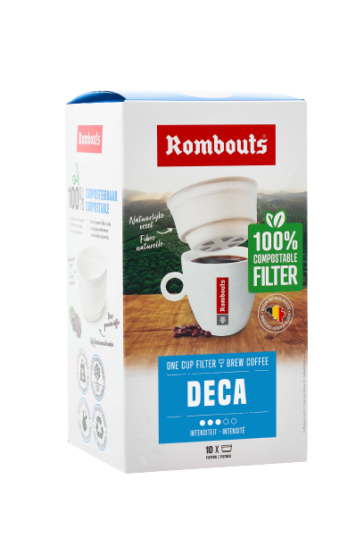 koffiefilter, decaf, kopje, komposterbaar, filter