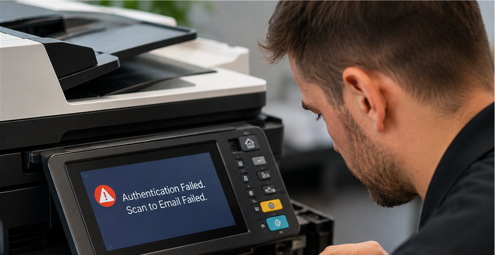 Scan to email failed voorbeeld 2