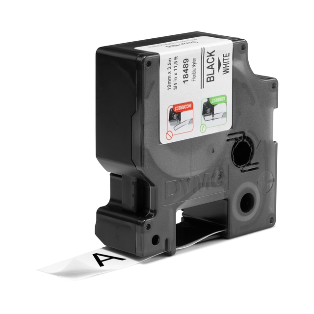 labelprinter, inhaltsverdrag, thermische printer, zwart_wit, tape_roll