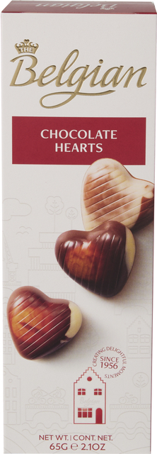 chocolate, hartjes, doos, Belgisch,  afbeelding van chocolade