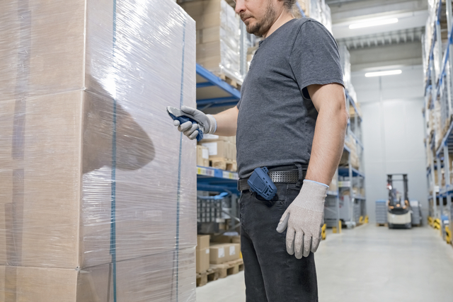 pallets, verpakkingsdoos, magazijn, picking, gordelhouder