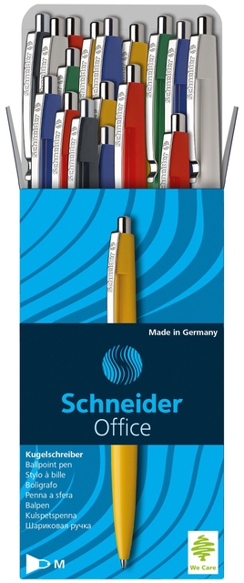 kugelschreiber, ballpoint pen, set, Schneider Office, multicolor ink