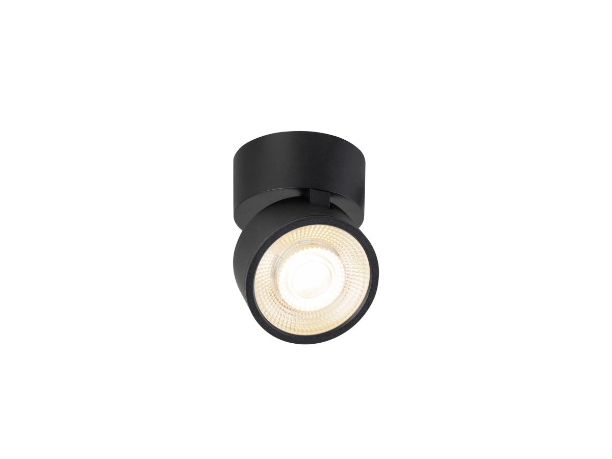 spotlight, led, plafond, zwart, lamp
