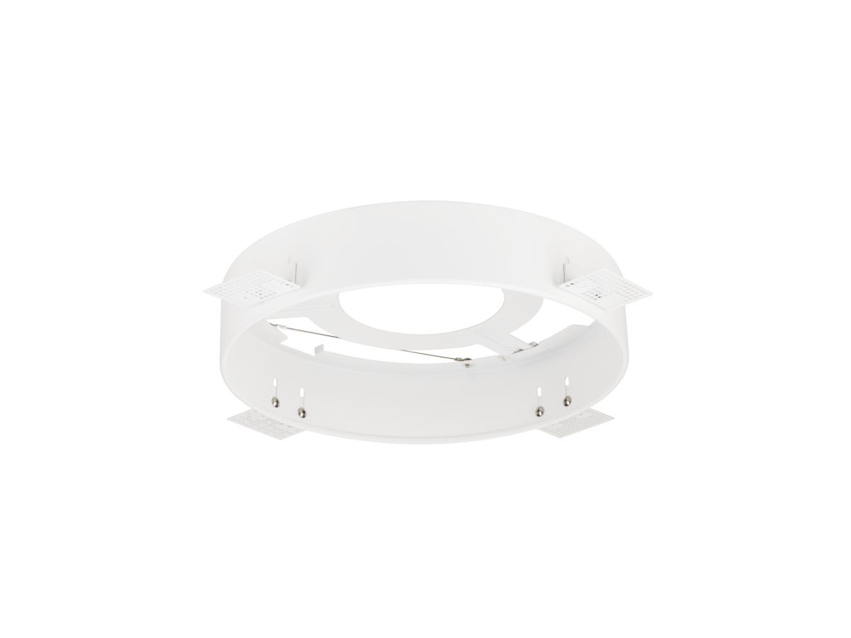 plafondbeugel, ringmontage, wit, klembeugeling, metallic
