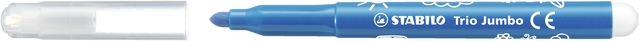 Viltstift STABILO Trio Jumbo 380/12 extra large assorti etui à 12 stuks