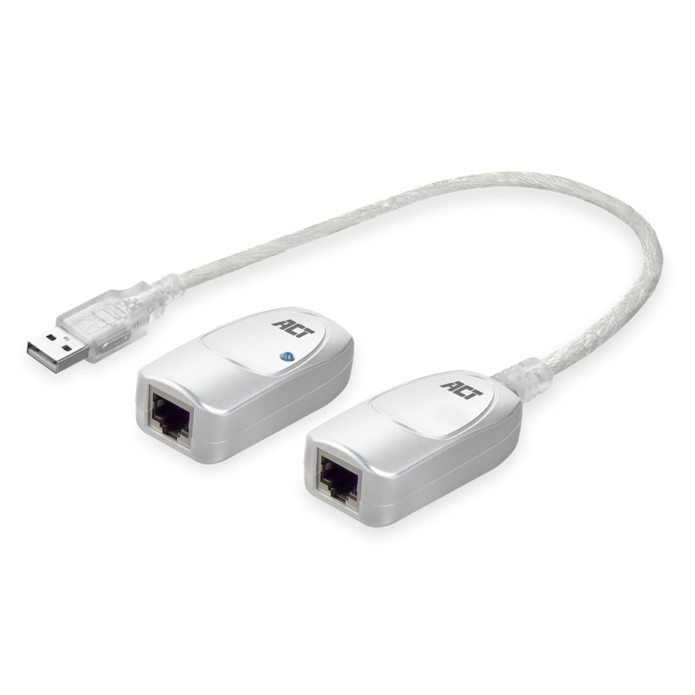 
ACT USB Extender set over UTP, extender tot 60 meter
      