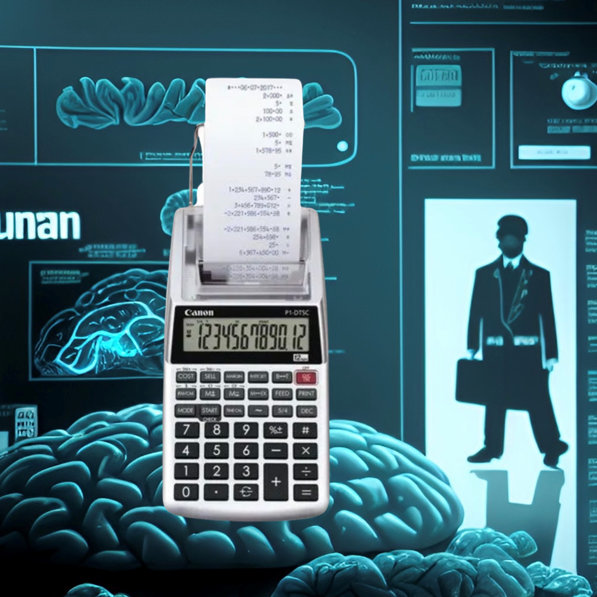 De printende rekenmachine revolutie; het financiële brein en de IT-tovenaar